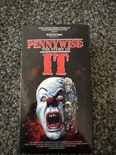 Pennywise: the Story of IT Limited Rare VHS Red/White Tape Stephen King Horror comprar usado  Enviando para Brazil