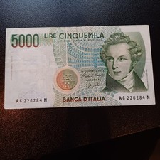 Banconota repubblica italiana usato  Riolo Terme