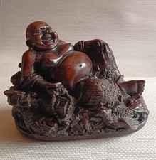 Laughing buddha resin d'occasion  Expédié en Belgium