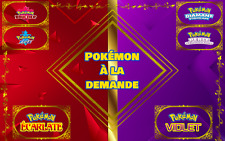 Pokémon demande ecarlate d'occasion  Troyes