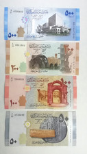 Banknoten Syrien, 500/200/100/50 Pounds 2013, 2021, UNC. comprar usado  Enviando para Brazil