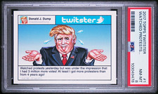 GPK 2017 Trumpocracy Twitster (Twitter / X) -ASSISTOS ASSISTIDOS #1- PSA 8 PERFEITO ESTADO comprar usado  Enviando para Brazil