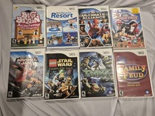 Lote de Jogos para Nintendo Wii - 8 Jogos - Wii Sports Resort, Star Wars, TMNT - Testado na Caixa comprar usado Lote de Jogos para Nintendo Wii - 8 Jogos - Wii Sports Resort, Star Wars, TMNT - Testado na Caixa comprar usado  Enviando para Brazil