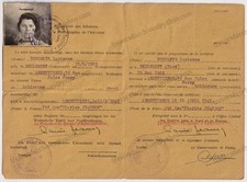 Ww2 certificat emploi d'occasion  Paris XV
