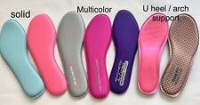 Palmilhas SKECHERS MEMORY FOAM GEL INFUNDIDO PALMILHAS PALMILHA INSERÇÃO FEMININA EUA 5-12 /largura comprar usado  Enviando para Brazil