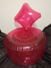 Clear pink inflatable d'occasion  Expédié en Belgium