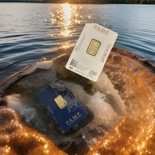 Goldbarren pamp masterbox gebraucht kaufen  Briedel