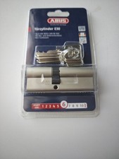ABUS E30 Euro Cylinder Door Lock 35/45 mm – 5 Keys, Nickel-Plated, Security... na sprzedaż  PL