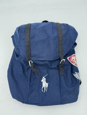 Usado, Mochila Polo Ralph Lauren Fragrâncias Azul Marinho Nylon Lona Viagem e Utilitário comprar usado  Enviando para Brazil