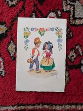 Aquarelle dorette muller d'occasion  Strasbourg-