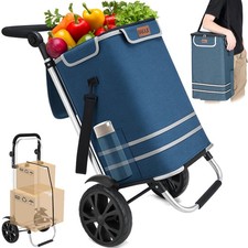 Carrello spesa pieghevole usato  Caivano