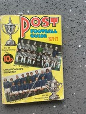 Post football guide for sale  ACCRINGTON