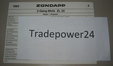 Technische information zündap gebraucht kaufen  Schortens