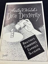 Dice dexterity magic for sale  South Hadley