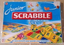 Scrabble junior mattel d'occasion  Ménéac