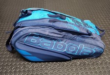 Bolsa/mochila de tênis Babolat Pure Drive RHX12 - comporta 12 raquetes azuis comprar usado  Enviando para Brazil