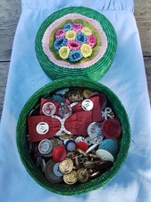Raffia basket tin for sale  NORWICH