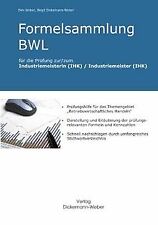Formelsammlung bwl prüfung gebraucht kaufen  Berlin