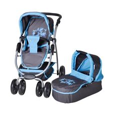 Wózek dla lalek Buggy Coco Grafitti Blue Blue Doll Torba transportowa Knorrtoys 90716, używany na sprzedaż  Wysyłka do Poland
