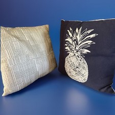 Pillows pineapple navy for sale  Belgrade