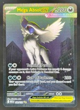 2025 Pokemon Mega Evolution - Absol ex ilustração especial rara #180/132 comprar usado 2025 Pokemon Mega Evolution - Absol ex ilustração especial rara #180/132 comprar usado  Enviando para Brazil