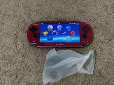 Sony PlayStation PS Vita OLED PCH-1000/1100 Vermelho, WIFI, Vendedor dos EUA - ENVIO EM 1 DIA comprar usado Sony PlayStation PS Vita OLED PCH-1000/1100 Vermelho, WIFI, Vendedor dos EUA - ENVIO EM 1 DIA comprar usado  Enviando para Brazil