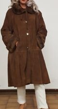 Cappotto donna scamosciato usato  Brescia