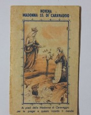 Antico santino novena usato  Trapani