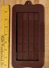 Molde de cera em forma de barra silicone chocolate ou quebrar comprar usado Molde de cera em forma de barra silicone chocolate ou quebrar comprar usado  Enviando para Brazil