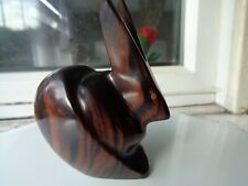 Cocobolo wood rabbit for sale  NORTHOLT