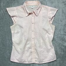 Blusa Tommy Hilfiger Feminina S Rosa Manga Cap Decorativa Dardos Menina Limpa comprar usado  Enviando para Brazil