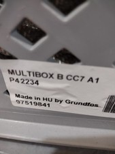 Grundfos multi box for sale  WOODFORD GREEN