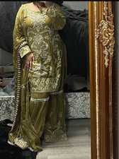 Khaki green sharara for sale  ROCHDALE