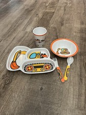 Juego de platos y cuencos Lehoo Castle ConstructionKids juego de vajilla para niños niños segunda mano  Embacar hacia Mexico