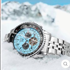 Usado, Jaraga Cosmic relógio masculino automático aço inoxidável acabamento espelhado novo em folha comprar usado  Enviando para Brazil