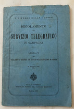 Antico libro militaria usato  Roma