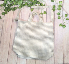 Bolsa tote BAGGU pato grade natural fecho de pressão bolso lona comprar usado  Enviando para Brazil