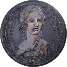 Médaille charlotte brontë d'occasion  Lille-