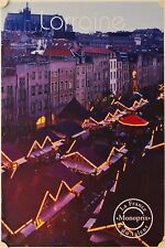 Affiche tourisme lorraine d'occasion  La Courtine