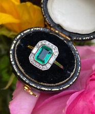 Art deco emerald for sale  UK