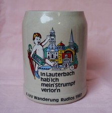 Lauterbacher strolch bierkrug gebraucht kaufen  Deutschland