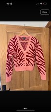 Tiger stripe cardigan for sale  CREWE