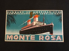 Alter kofferaufkleber monte gebraucht kaufen Alter kofferaufkleber monte gebraucht kaufen  Rosengarten