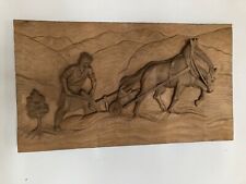 Holzbild geschnitzt gebraucht kaufen  Mallersdorf-Pfaffenberg