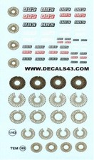 Brake decals bbs d'occasion  Expédié en Belgium