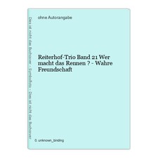 Reiterhof trio band gebraucht kaufen Reiterhof trio band gebraucht kaufen  Buttenwiesen