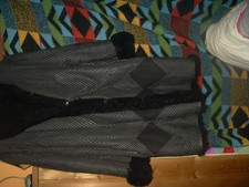 Lammfell pelzjacke schwarz gebraucht kaufen  Ahorntal