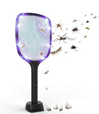 Usado, Lâmpada elétrica matadora de mosquitos 2 em 1 Fly Swatter com 4000V interna externa comprar usado  Enviando para Brazil