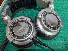 Usado, Fones de ouvido Technics RP-DH1200 S prata monitoramento DJ 5Hz ~ 30kHz tipo fechado comprar usado  Enviando para Brazil