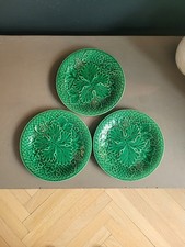 Assiettes barbotine verte d'occasion  Cluses